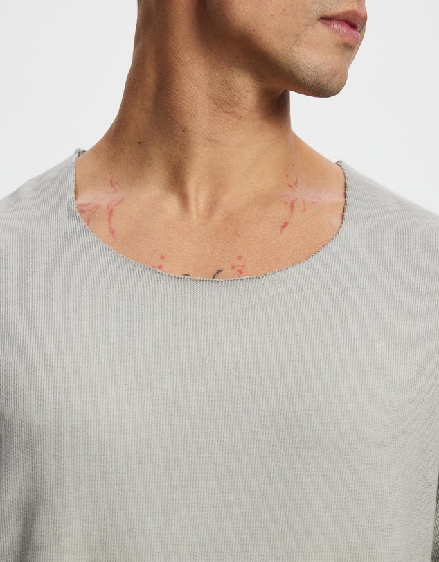 Surrounded By Ghosts - The Cadmium Heavy Jersey Crew Raw Neck Jumper