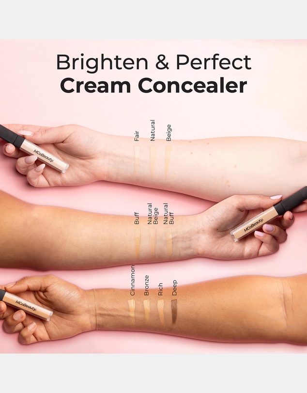 MCoBeauty - Brighten & Perfect Cream Concealer - Light 2 (Fair)