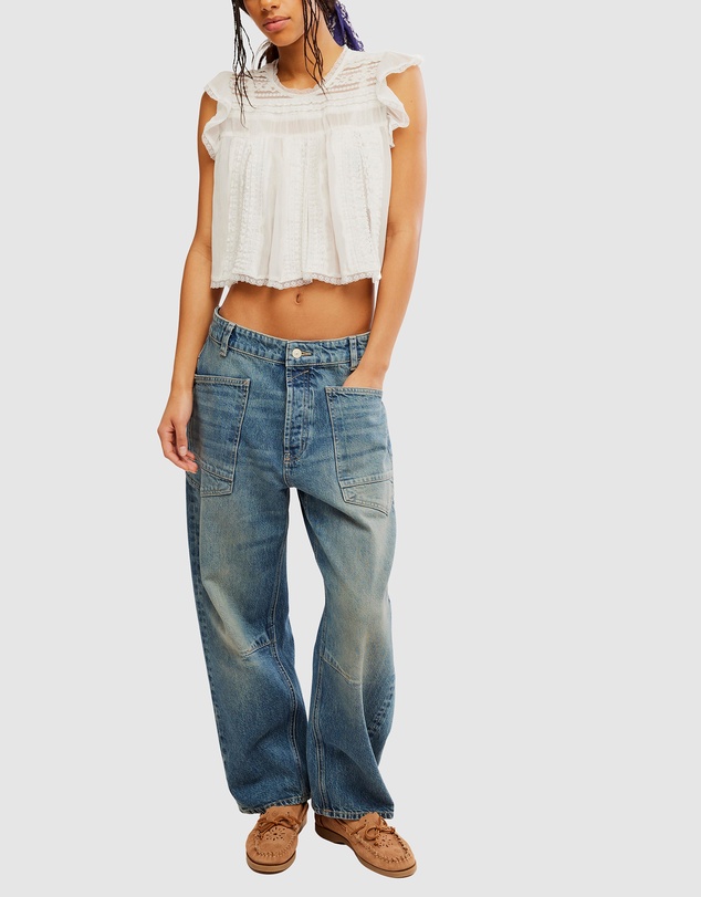 Free People - Minimalist Moxie Boyfriend Jeans