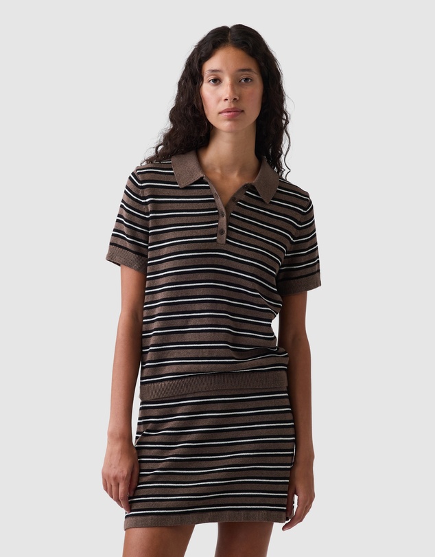 GAP - Cotton Stripe SS Polo