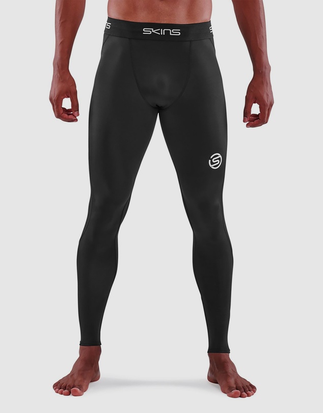 SKINS - SKINS Compression Men's Series-1 Running/Gym Long Tight Black