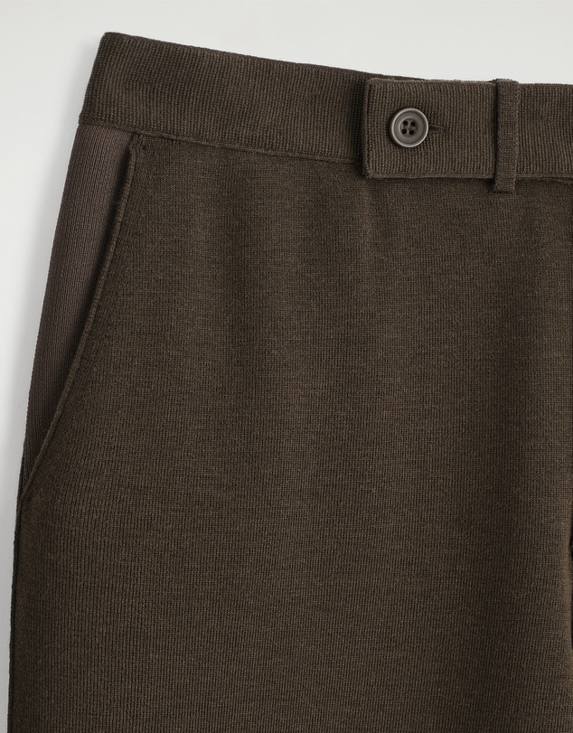 COS - Knitted Wool Straight-Leg Trousers