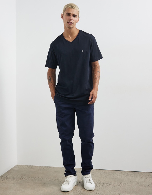 Gant - Slim Shield V-Neck T-Shirt