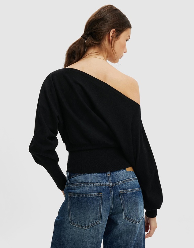 Cotton On - Everfine LS Batwing Knit Top