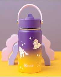 Tolu Australia - 400ml Insulated Kids Bottle With Unicorns
