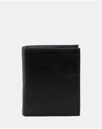 Pierre Cardin - Pierre Cardin Rustic Leather Men's Slim Bi-Fold Wallet