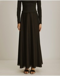 Atmos&Here - Kate Organza Maxi Skirt