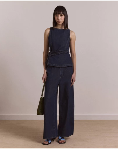 Damson Madder - Straight Leg Augusta Jeans