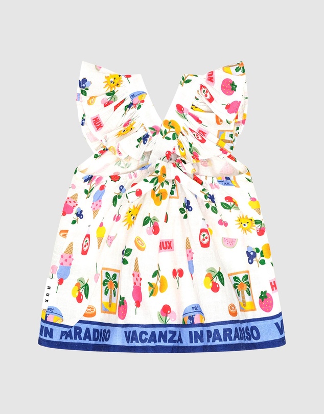 Huxbaby - Paradiso Frill Top - ICONIC EXCLUSIVE - Babies-Teens