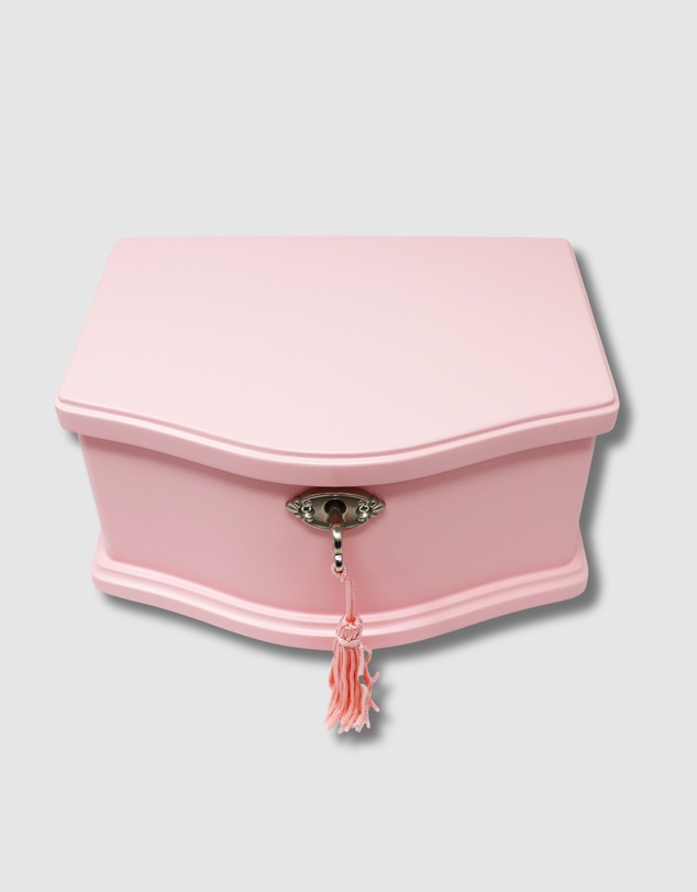 Pink Poppy - Ballet Dreams Timber Music Box
