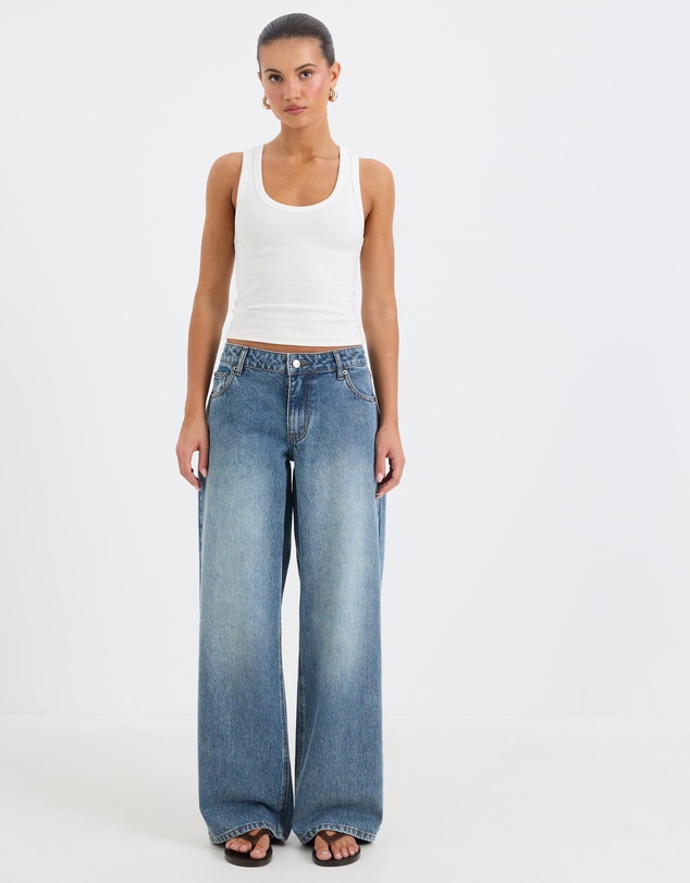 Calli - Franka Low Rise Jeans