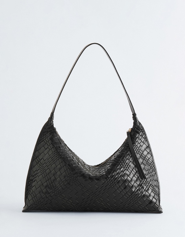 & Other Stories - Interwoven Leather Tote Bag