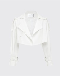 Belle & Bloom - Manhattan Cropped Trench