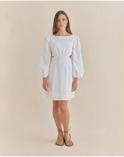 Amelius - Malva Linen Mini Dress