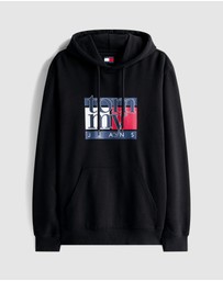 Tommy Jeans - Flag Logo Terry Hoodie