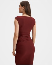 Forever New - Jazelle Hardwear Drape Detail Top