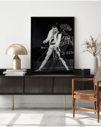 Olive et Oriel - Queen Art Print