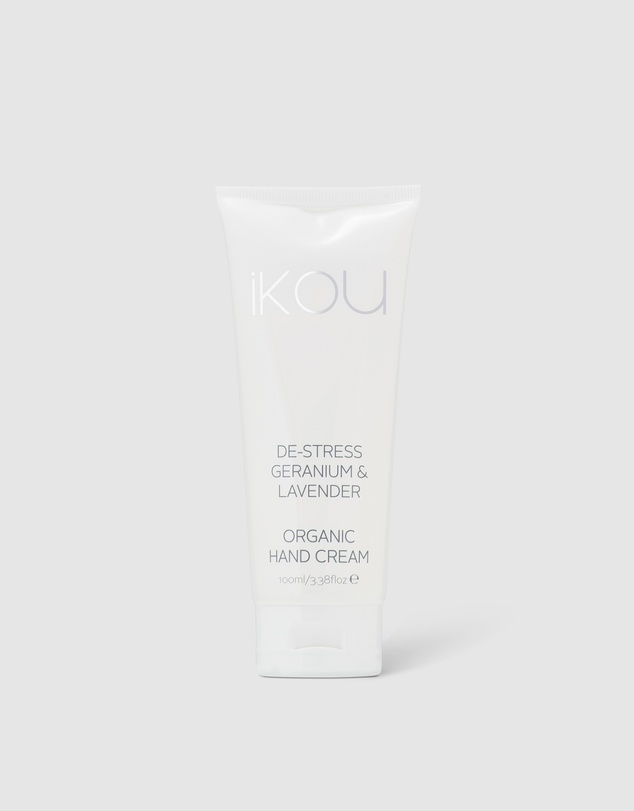 IKOU - De-Stress Geranium & Lavender Organic Hand Cream