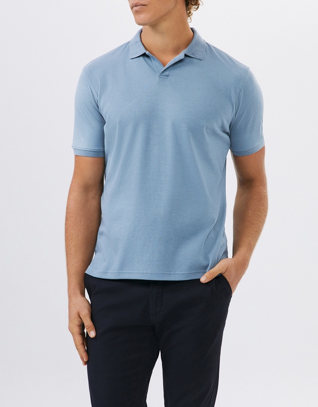 Van Heusen - Johnny Collar Interlock Polo