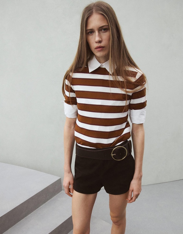 M.N.G - Short-Sleeved Knitted Sweater
