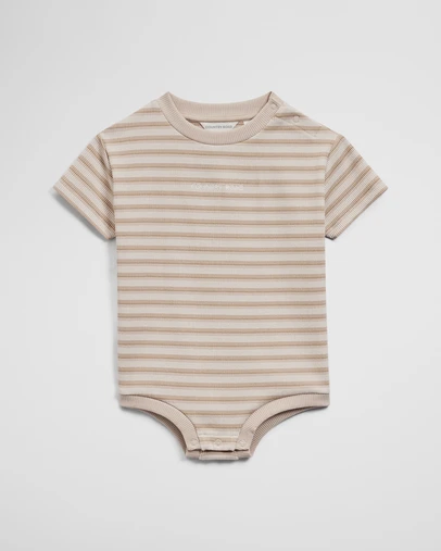 Country Road - Short Sleeve Rib Oversized Bodysuit