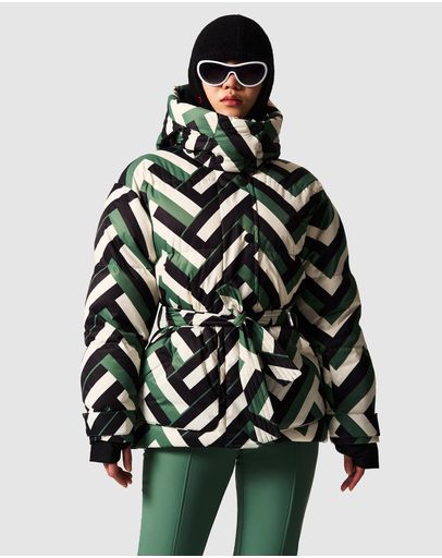 Waffle Print - Green