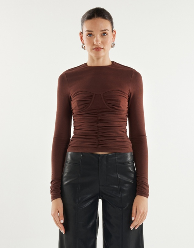 Madison The Label - Estelle L/S Top