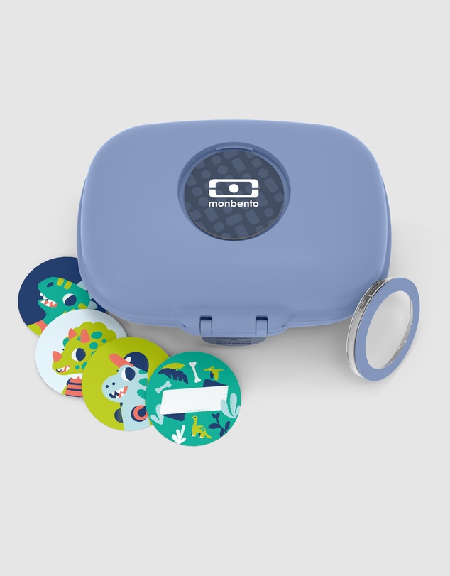 Monbento - Monbento Mb Gram Kids Snack Box - Blue Infinity
