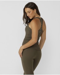 Lorna Jane - Amy Fitted Active Rib Tank
