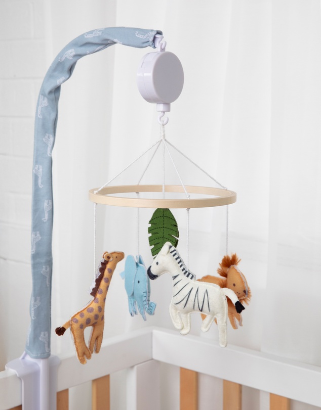 Living Textiles - Musical Mobile - Wild Safari