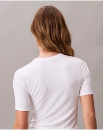 Calvin Klein Jeans - Modal Stretch Monogram Logo Graphic Slim T-Shirt