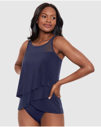 Miraclesuit Swimwear  - Mirage Floaty Layered Tankini Top