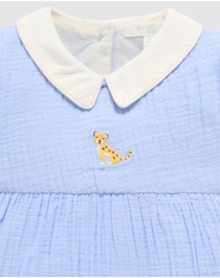 Purebaby - Romper with Collar -Kids-Babies