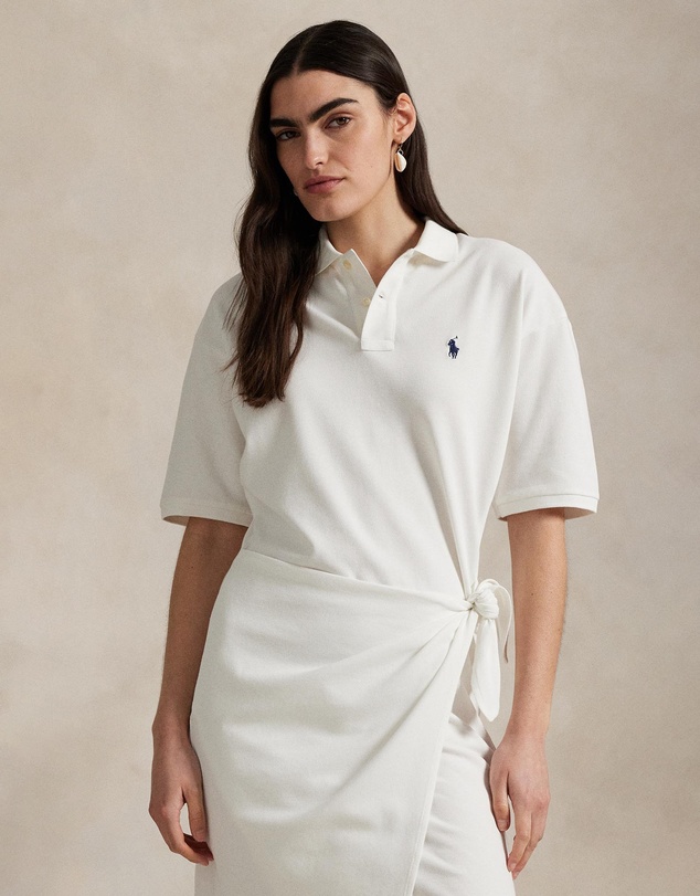 Polo Ralph Lauren - Pique Polo Wrap Mini Dress