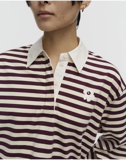 Marimekko - Kipinä Tasaraita Unikko Kioski jersey shirt