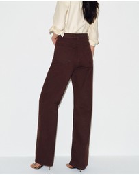 Reformation - Cary High Rise Slouchy Wide Leg Jeans