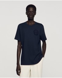 Sandro - Crochet Flower Tee Shirt