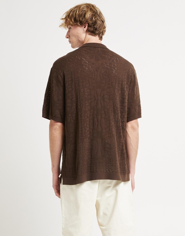 Arvust - Bronson Knitted Shorts Sleeve Resort Shirt
