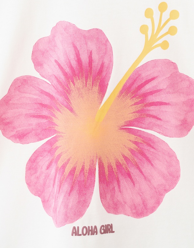 M.N.G - Hibiscus T-Shirt - Kids-Teens