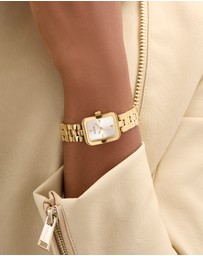 GUESS - Guess Ladies Gold Tone 22mm Analogue Watch