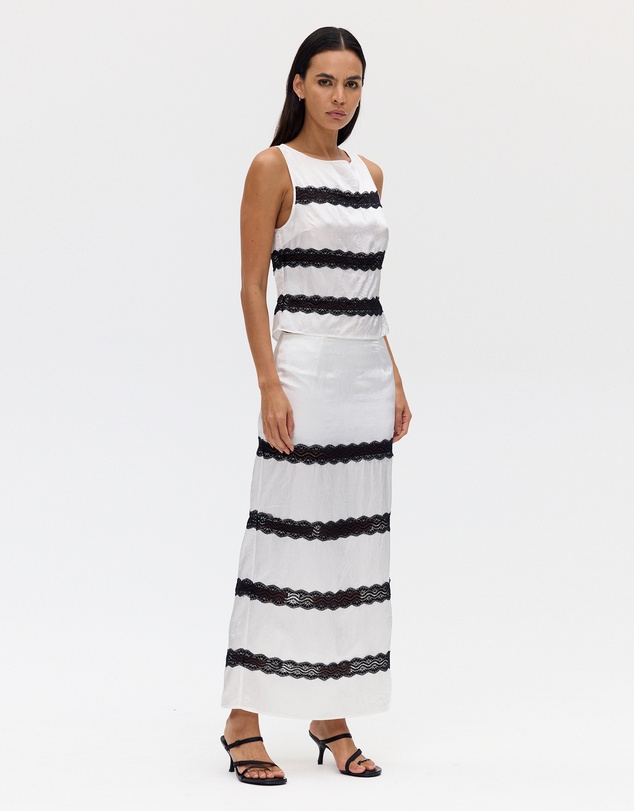 Third Form - Sevin Lace Panelled Top