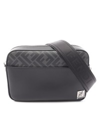 Pre-Loved by Azura Reborn - Pre-Loved Leather and Coated Canvas FF Squared Camera Bag