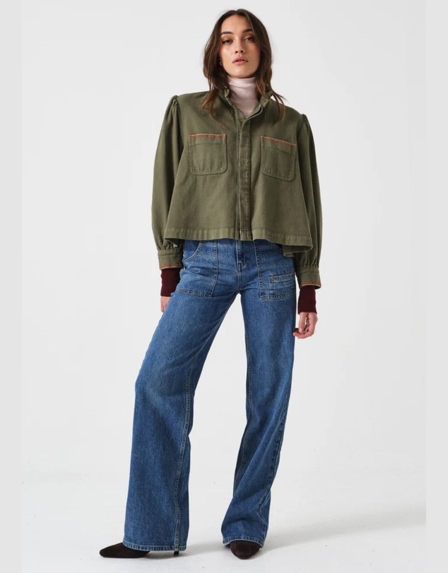 Seventy + Mochi Denim - Ziggy Cropped Jacket
