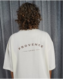 Provence - Arch Logo T-Shirt Off White