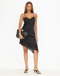 Dazie - Rhode Asymmetric Lace Dress