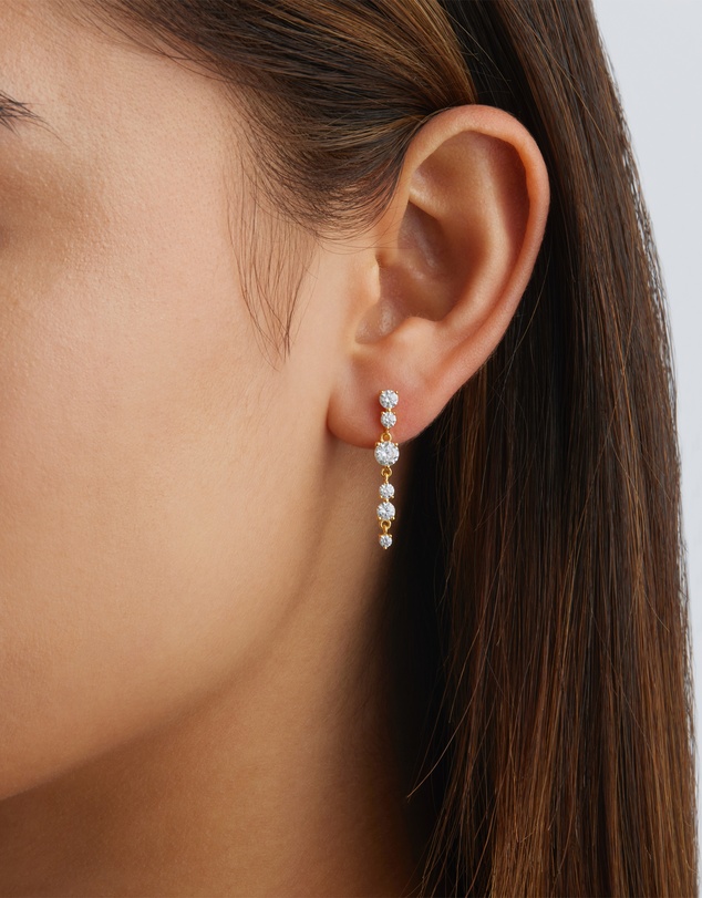 By Charlotte - Forever Yours Drop Earrings