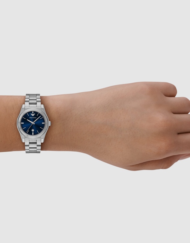 Emporio Armani - Silver Analogue Watch