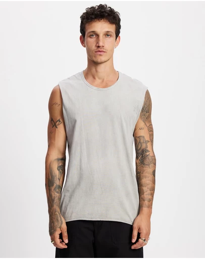 Surrounded By Ghosts - The Mottramite Cotton Tail Muscle T-Shirt