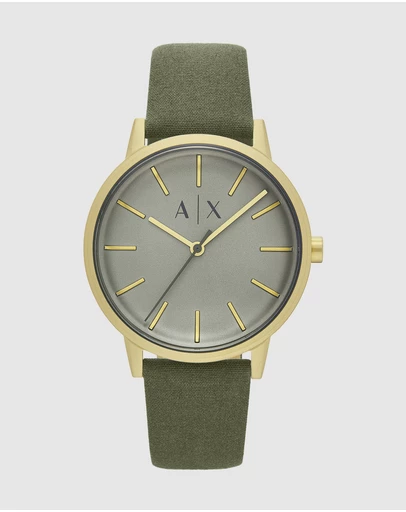 Armani Exchange - Green Analogue Watch