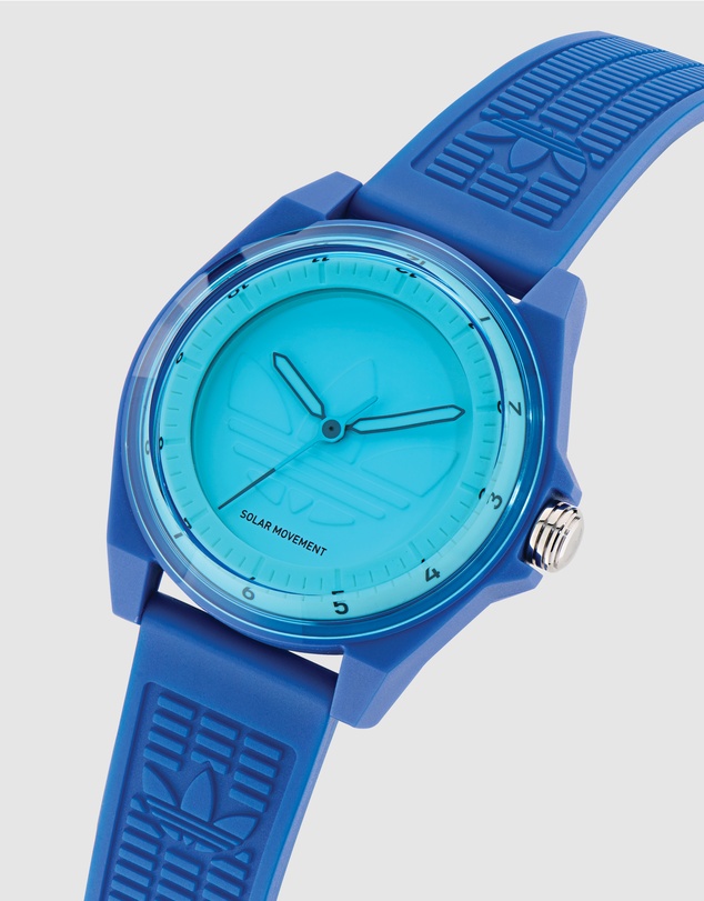 adidas Originals - Project Four Solar Blue Resin Watch